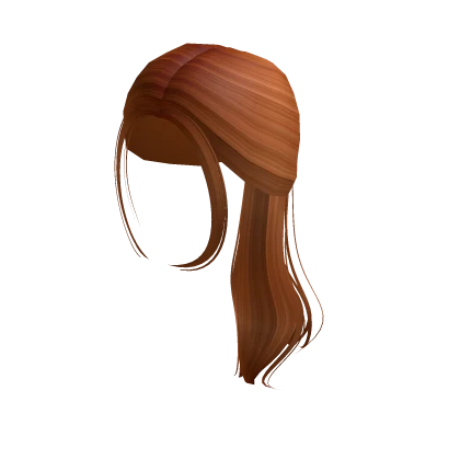 Cute Ginger Low Aesthetic Ponytail