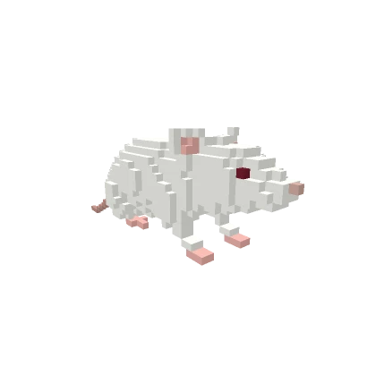 Pixel Lab Rat (Left Shoulder)