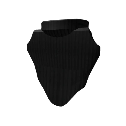 Black R6 Women's Sleeveless Turtleneck Bodysuit