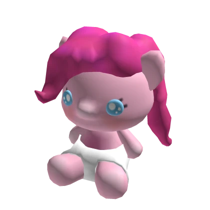 Baby Pinkie Pie Pink Pony Plushie Holdable