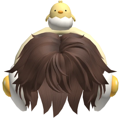 Fried Egg Headphones Messy Hair 🍳