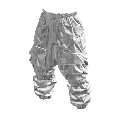 Urban Combat Techwear Joggers (White)