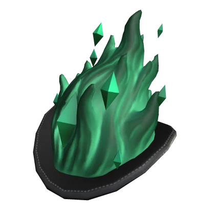 Flame Tipped Cowboy Hat
