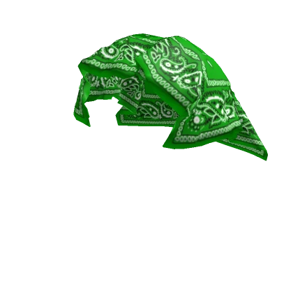 Green Bandana Y2K