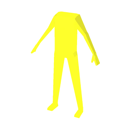 Yellow Glowing Avatar