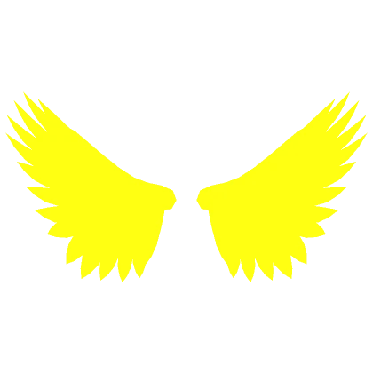 Yellow Glowing Wings