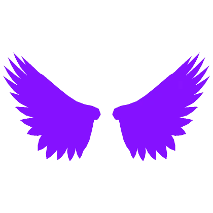 Purple Glowing Wings