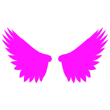 Pink Glowing Wings