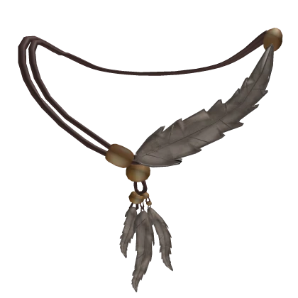 Ancient Golden Feather Necklace 1.0