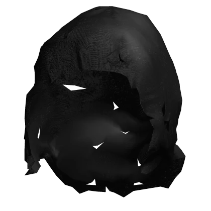 Torn Dirty Black Hood