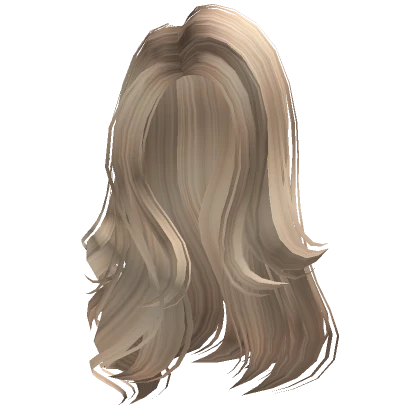 Paradise Side Swept Hairstyle in Blonde 