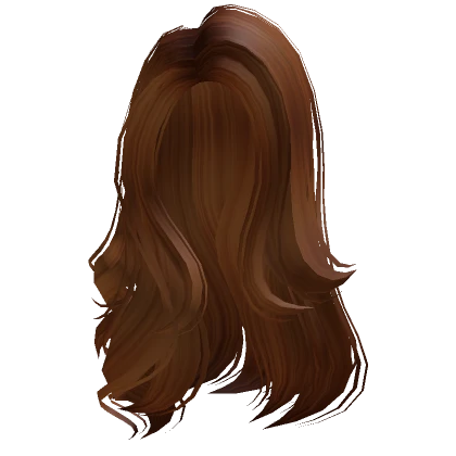 Paradise Side Swept Hairstyle in Ginger