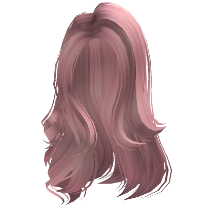 Paradise Side Swept Hairstyle in Pink