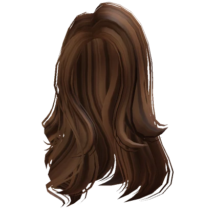 Paradise Side Swept Hairstyle in Brown Streaks