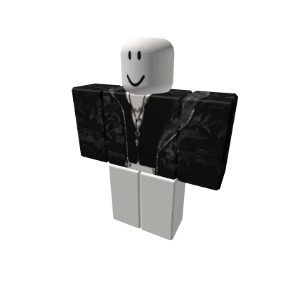 goth evade emo y2k black jacket boy vamp