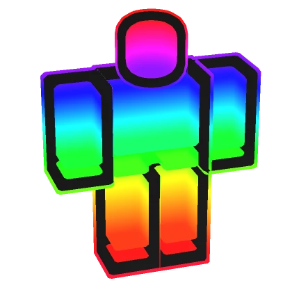 (1.0) Rainbow Double Outline Full Avatar