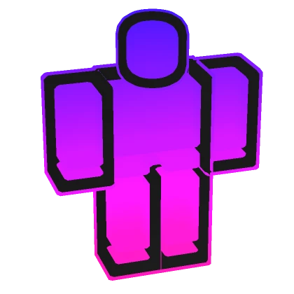 (1.0) Gradient Double Outline Full Avatar Purple