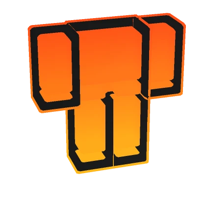 (1.0) Gradient Double Outline Avatar Orange