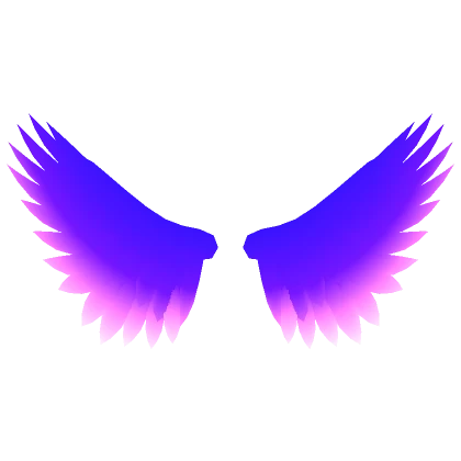 Purple Fire Glowing Wings