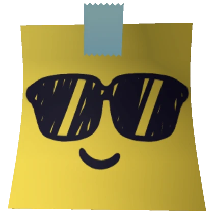 Cool Sticky Note Mask