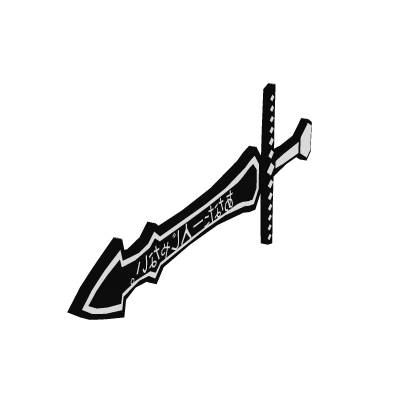 Sword Dual Color Black [Hand]