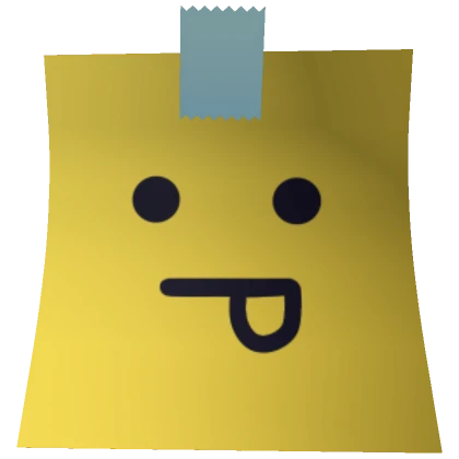 :P Sticky Note Mask