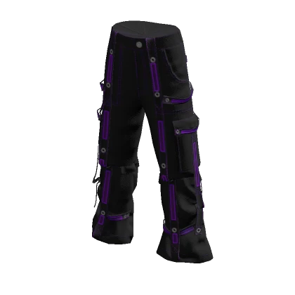 Purple Rave Pants