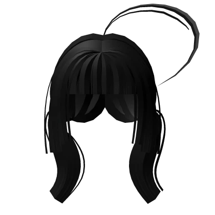 Black Kawaii Anime Pigtails ♡
