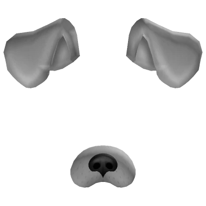 White Dog Face Filter