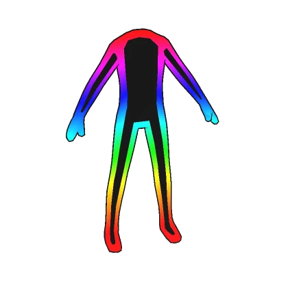 Rainbow Double Outline Avatar