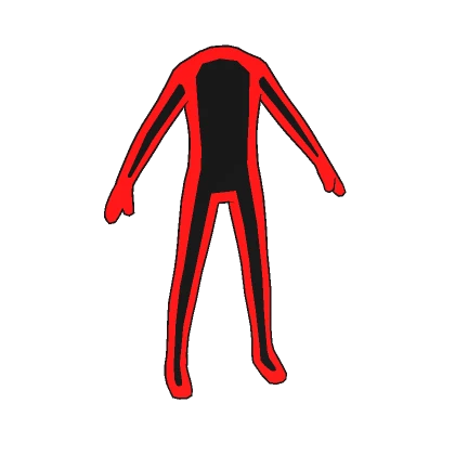 Red Black Double Outline Avatar