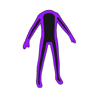 Purple Black Double Outline Avatar