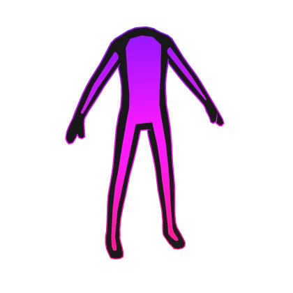 Purple Gradient Double Outline Avatar