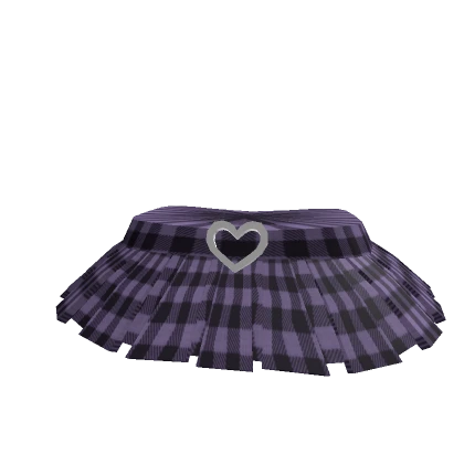 🖤Gothic Purple Plaid Skirt 3.0