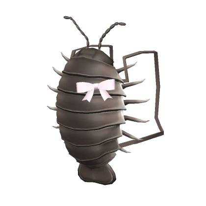 cute isopod friend backpack soft pink bow 3.0