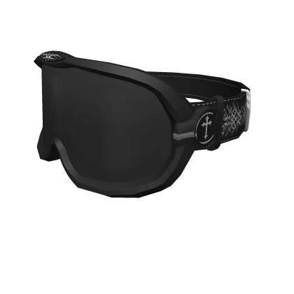 Black Cybersigil Y2K Goggles