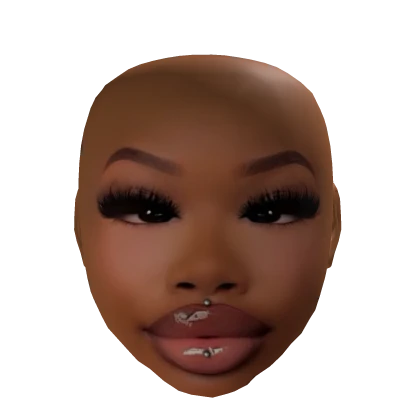[TS] kailee baddie makeup mesh head