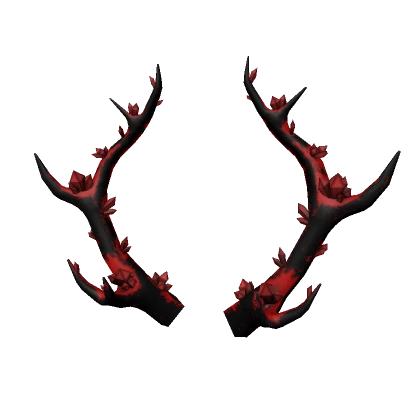 Rose Crystal Antlers