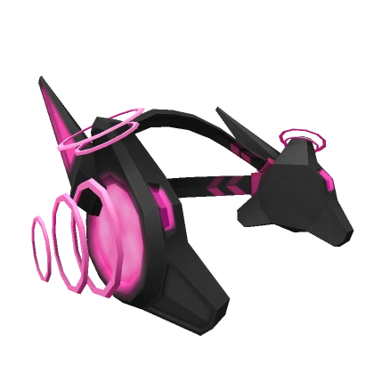 Pink - Neon Headphones