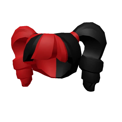 Red and Black Pigtails