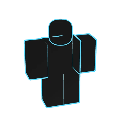 (1.0) Void Cyan Blue Avatar Outline