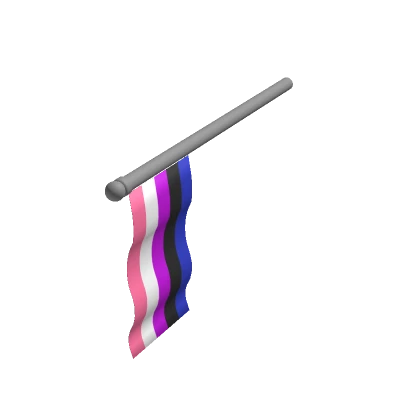 Holdable Genderfluid Pride Flag