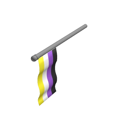 Holdable Nonbinary Pride Flag