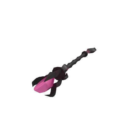 Holdable Crystal Staff - Pink