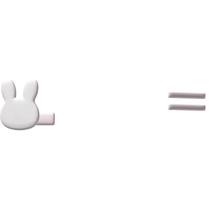 .. zZz sweet hopping bunni clip ⊂((・x・))⊃ ..!!