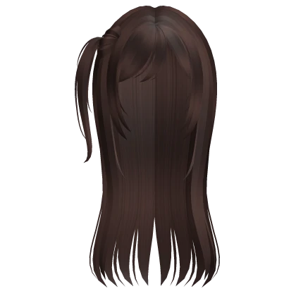 ♡ ꒰ gyaru brown side pigtail layered hair ꒱