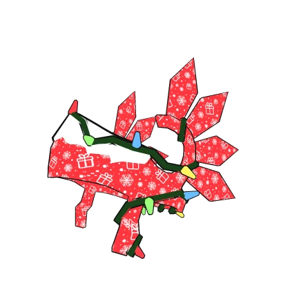 Snowy Holiday Candycane Valkyrie