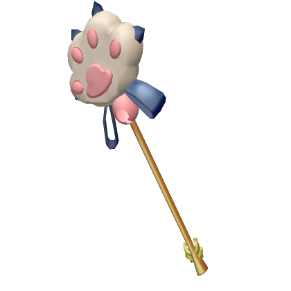 Cat paw staff 