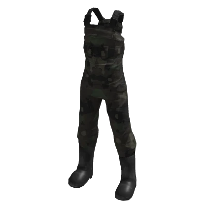 Camo Fishing Waders