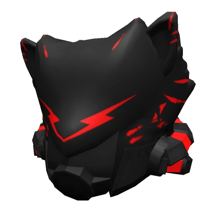 Red - Wolf Mech Helmet 